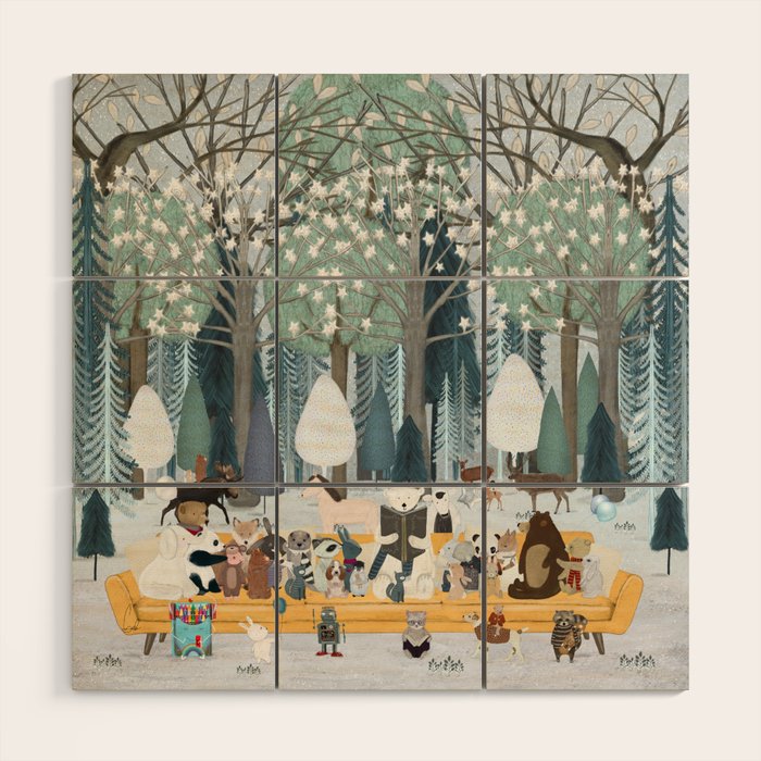 big story time Wood Wall Art Gallery Image 1