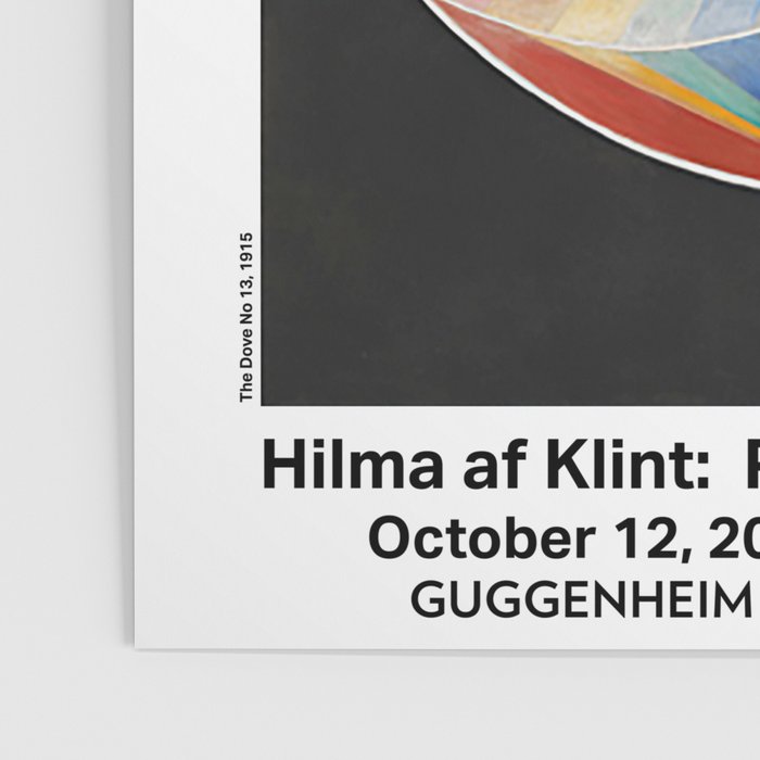 The Dove No 13 Group X by Hilma af Klint Poster Gallery Image 3