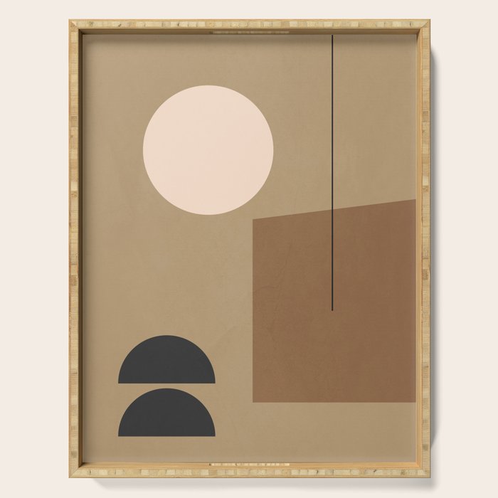 Minimal Geometric 34 Serving Tray Gallery Image 1