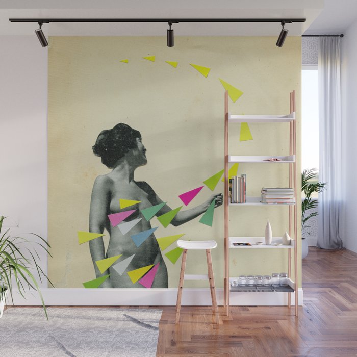 She's a Whirlwind Wall Mural Gallery Image 1