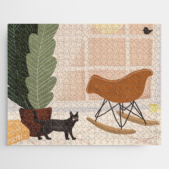 Interior and Cat Jigsaw Puzzle Gallery Image 1