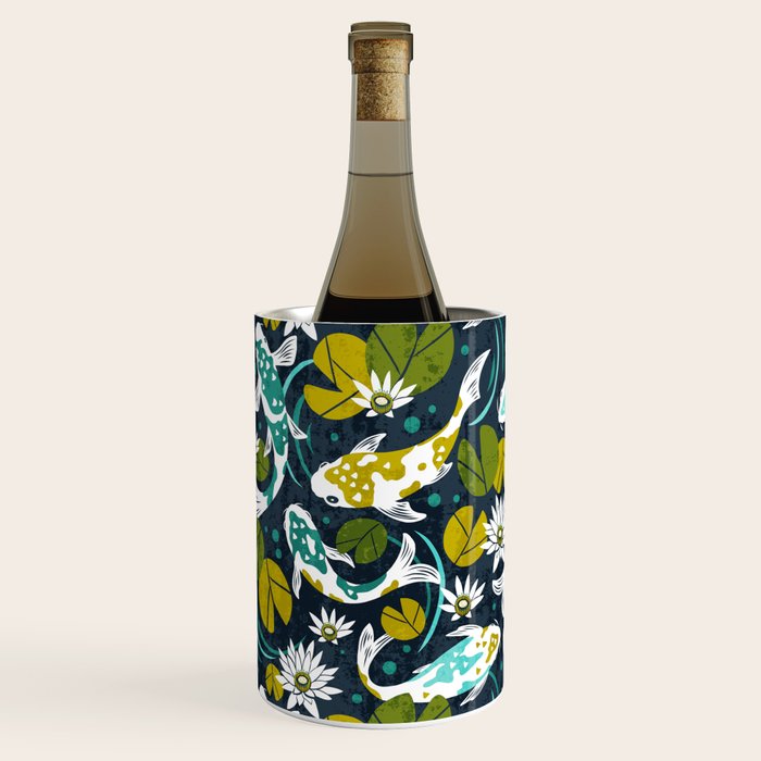 Koi Pond - Green Wine Chiller Gallery Image 2