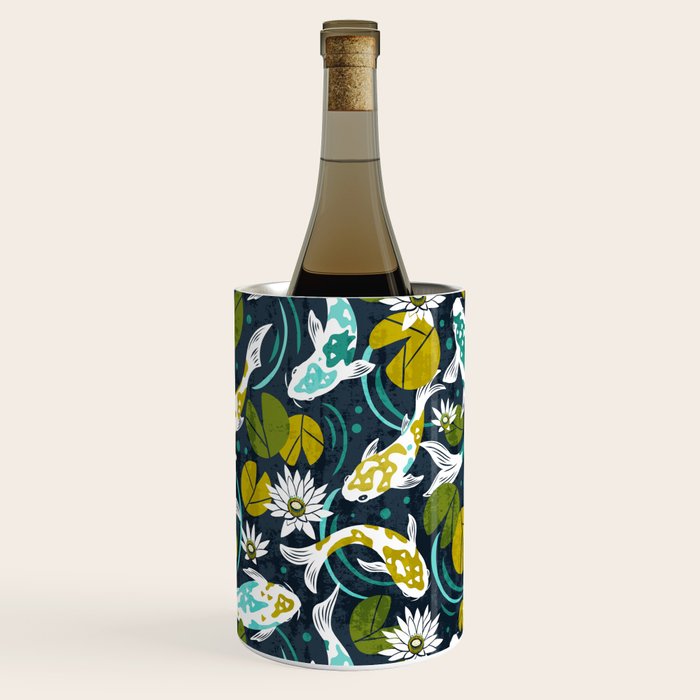 Koi Pond - Green Wine Chiller Gallery Image 1