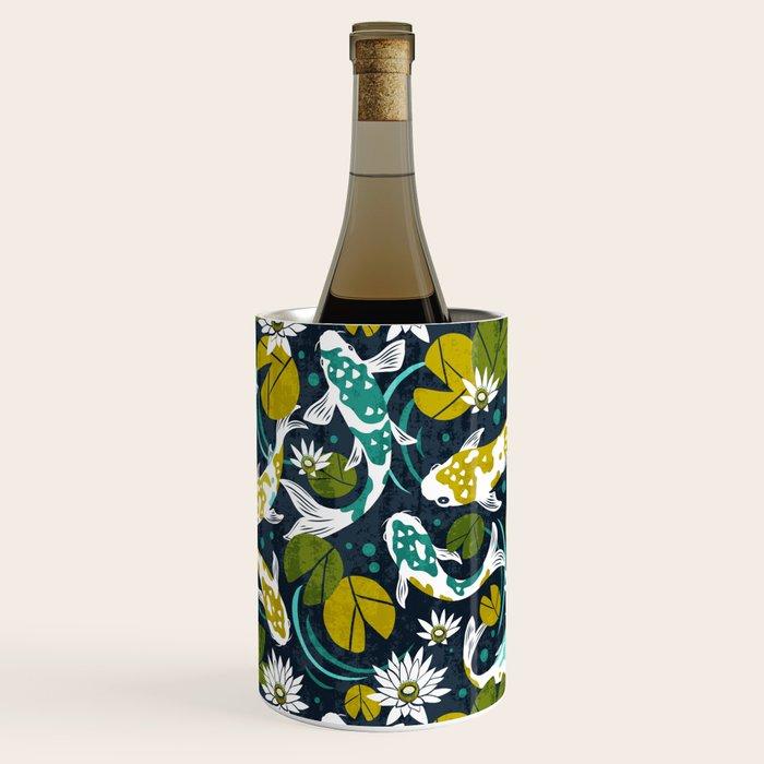 Koi Pond - Green Wine Chiller Gallery Image 3