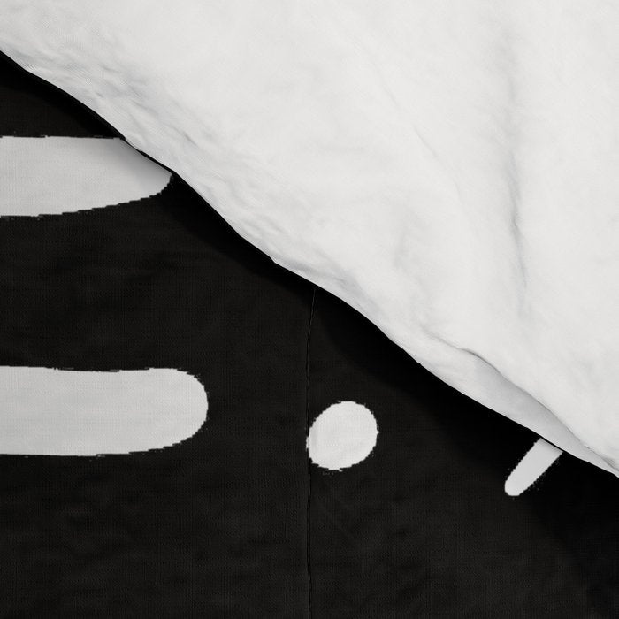 Mudcloth III (Black) Comforter Gallery Image 4