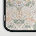 William Morris Vintage Strawberry Thief Soft Cream Pattern Laptop Sleeve Gallery Image 3