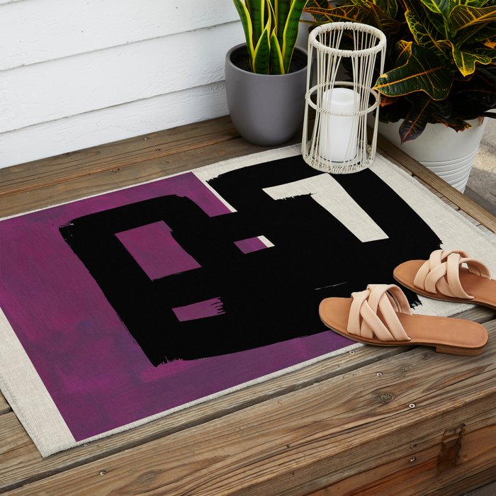 Square Grape Outdoor Rug Gallery Image 2