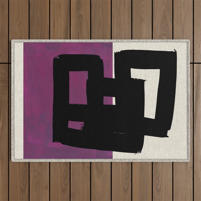 Square Grape Outdoor Rug Gallery Image 1