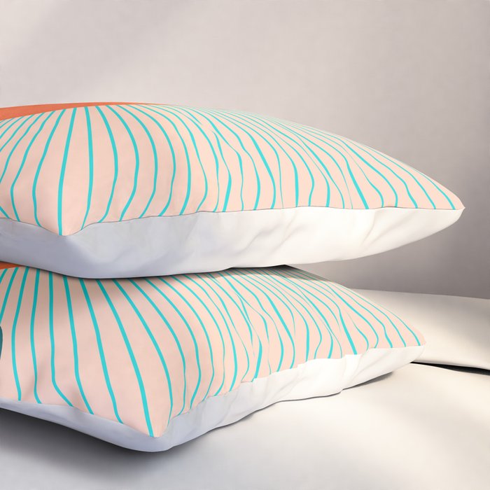 Abstraction_NEW_SUNLIGHT_MOUNTAINS_SHINE_POP_ART_M1209A Pillow Sham Gallery Image 3