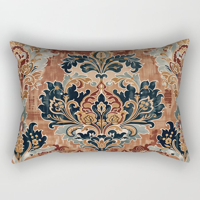 Musk Floral Essence Rectangular Pillow Gallery Image 1