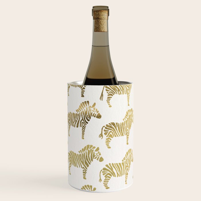 Golden Zebras Wine Chiller Gallery Image 3