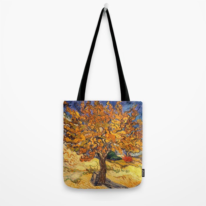 The Mulberry Tree by Vincent van Gogh Tote Bag Gallery Image 2