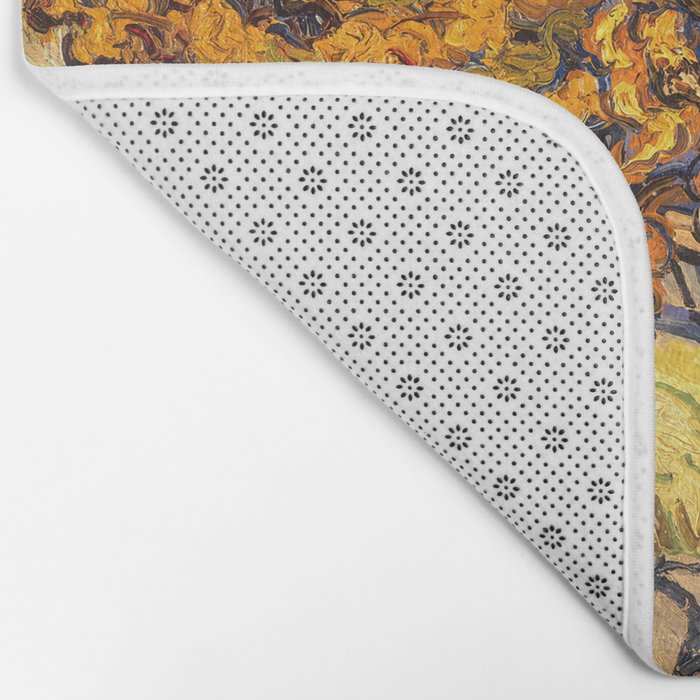 The Mulberry Tree by Vincent van Gogh Bath Mat Gallery Image 2