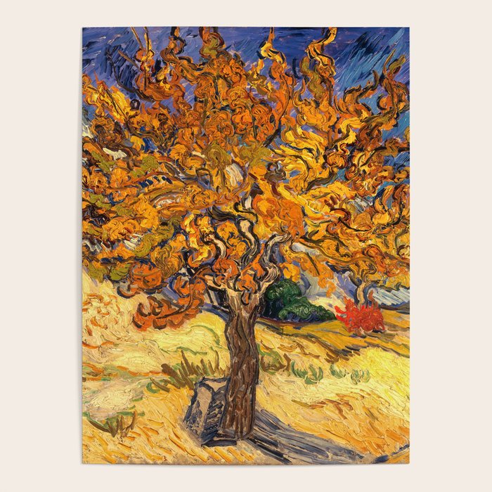 The Mulberry Tree By Vincent Van Gogh Poster Gallery Image 4