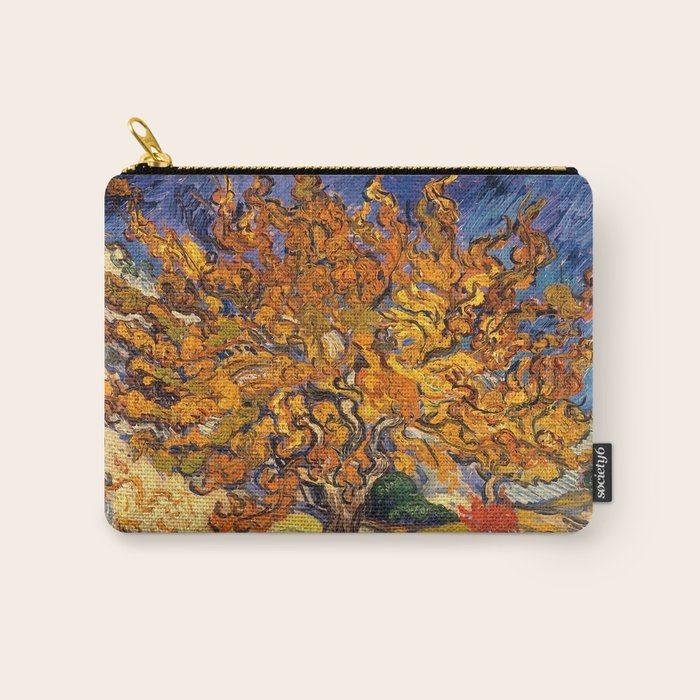 The Mulberry Tree by Vincent van Gogh Carry All Pouch Gallery Image 1
