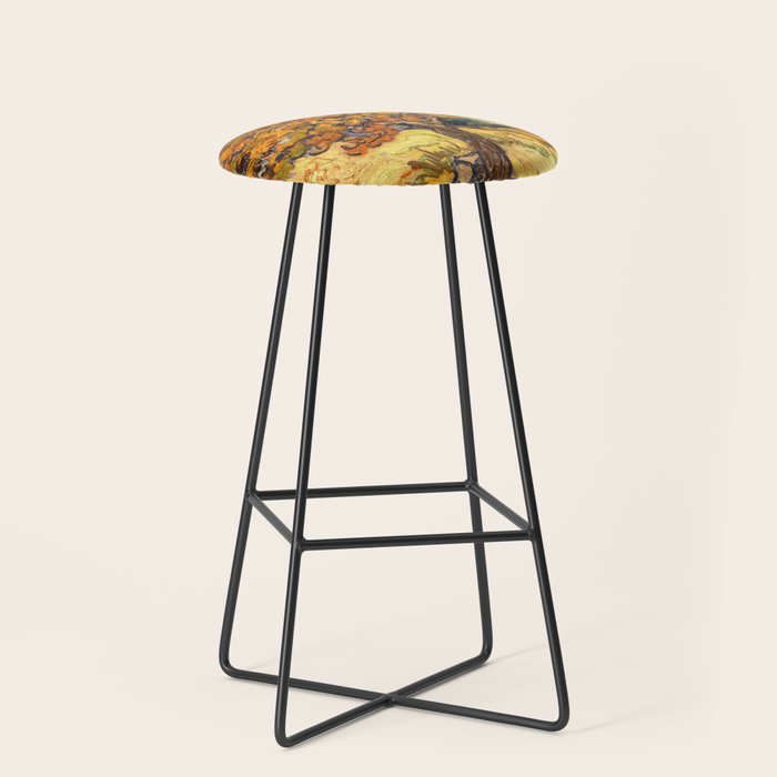 The Mulberry Tree by Vincent van Gogh Stool Gallery Image 1