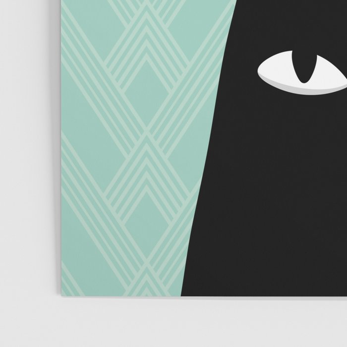 Mistletoe? (Black Cat) Poster Gallery Image 3