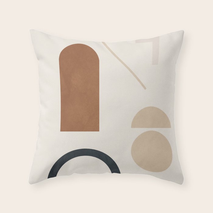 Geometric Modern Art 32 Throw Pillow Gallery Image 6