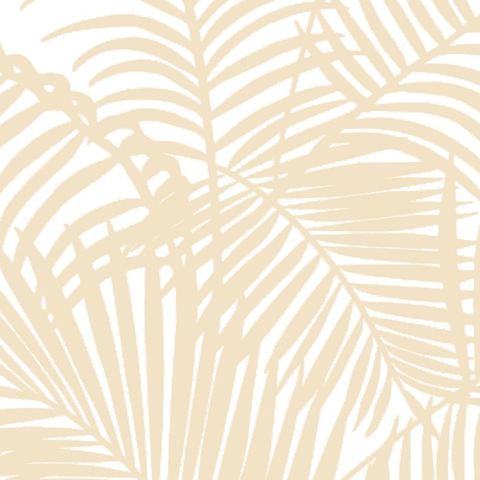 Modern tropical elegant ivory palm tree pattern Coffee Mug Gallery Image 2