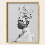 Bloom in White Serving Tray Gallery Image 1