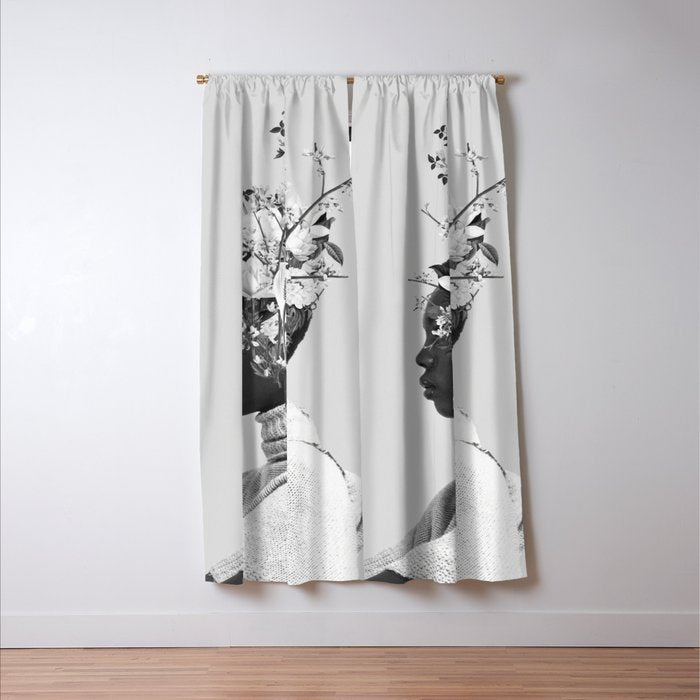 Bloom in White Window Curtain Gallery Image 3