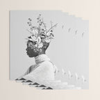 Bloom in White Wrapping Paper Gallery Image 3