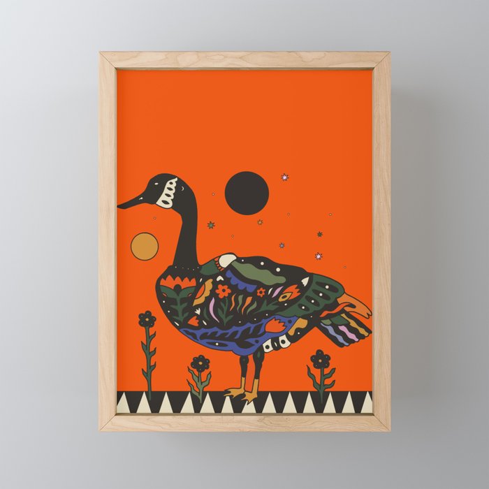 Goose Mini Art Print Gallery Image 1