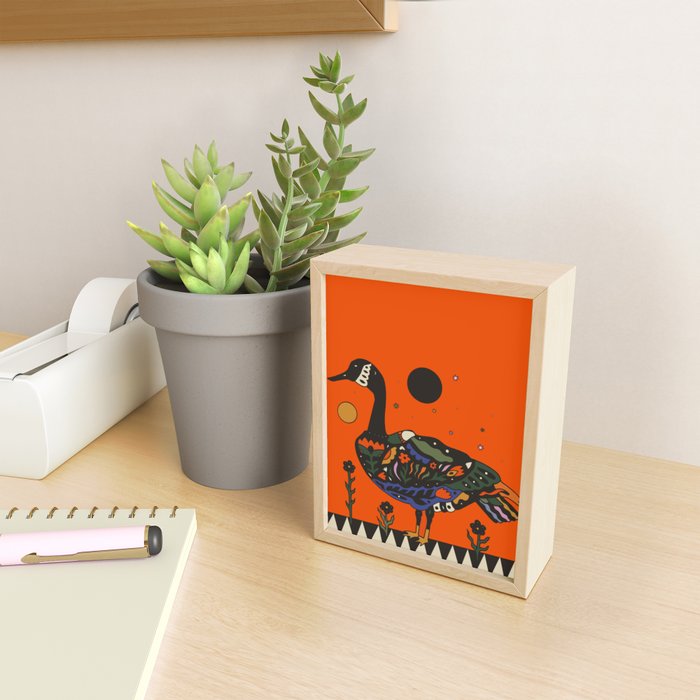 Goose Mini Art Print Gallery Image 2