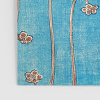 Vines from Bijutsu Sekai Vintage Illustration by Watanabe Seitei 1893-1896 Peaceful Blue Watercolor Poster Gallery Image 3