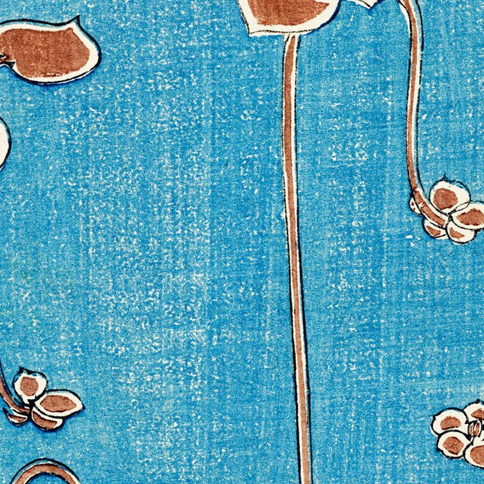 Vines from Bijutsu Sekai Vintage Illustration by Watanabe Seitei 1893-1896 Peaceful Blue Watercolor Coffee Mug Gallery Image 2