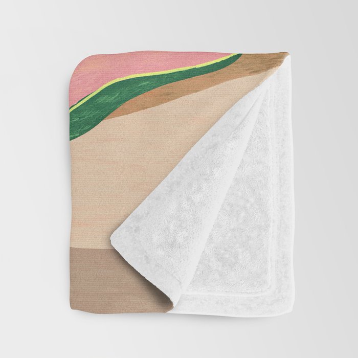 Lemon Papaya Throw Blanket Gallery Image 3