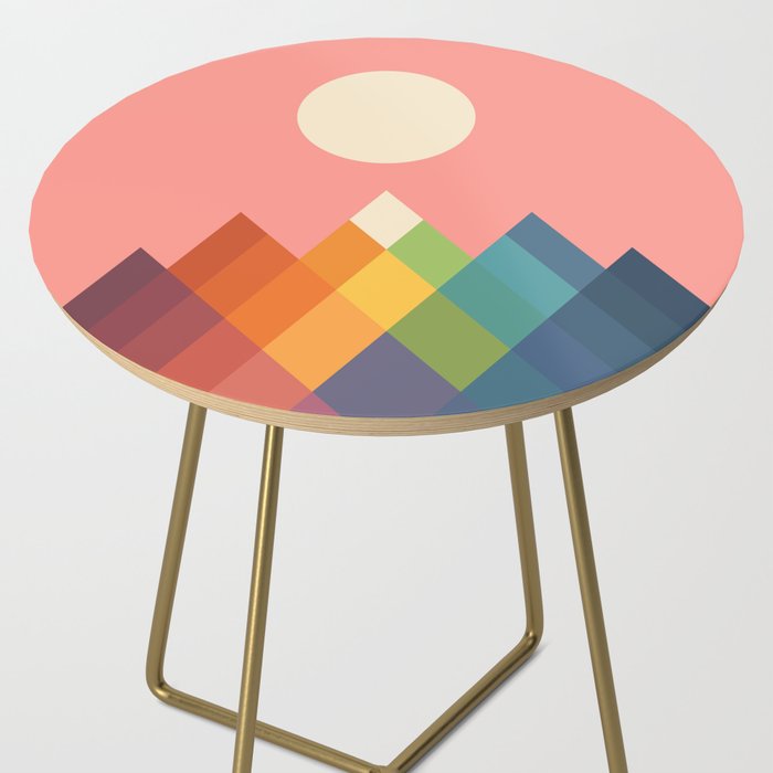 Rainbow Peak Side Table Gallery Image 2