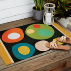 Mid-Century Abstract Balance 13 Outdoor Rug Gallery Image 2
