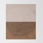 Circular Lines IX Throw Blanket Gallery Image 2