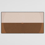 Circular Lines IX Desk Mat Gallery Image 3
