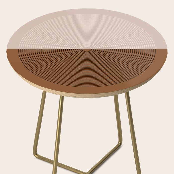 Circular Lines IX Side Table Gallery Image 2