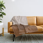 Circular Lines IX Throw Blanket Gallery Image 1