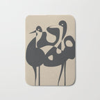 Abstract Pair Bath Mat Gallery Image 1