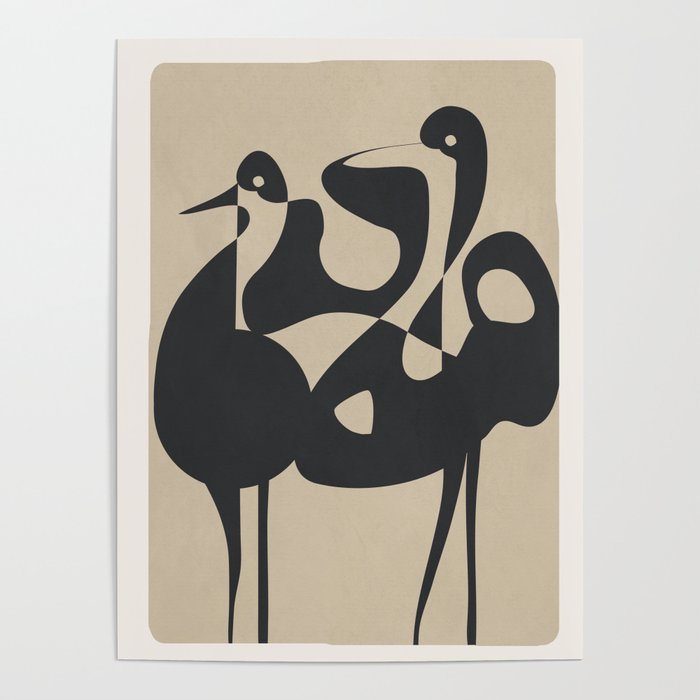 Abstract Pair Poster Gallery Image 4