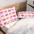 Flower goldfish - bright Pillow Sham Gallery Image 2