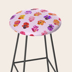 Flower goldfish - bright Stool Gallery Image 2