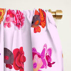 Flower goldfish - bright Window Curtain Gallery Image 2