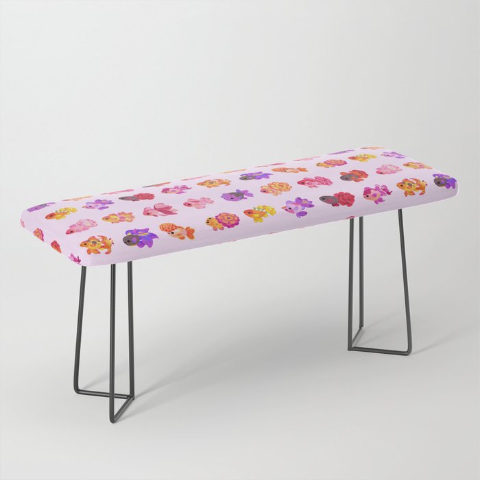 Flower goldfish - bright Bench Gallery Image 1