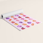 Flower goldfish - bright Yoga Mat Gallery Image 2