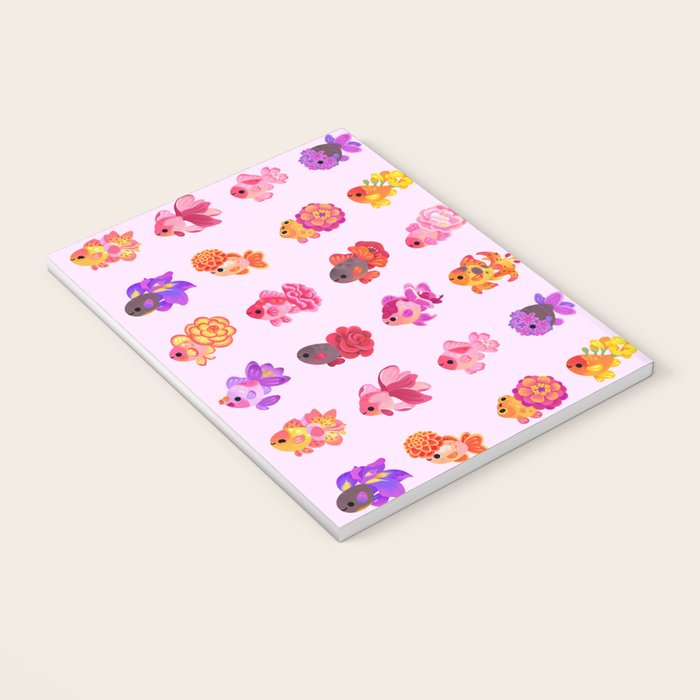 Flower goldfish - bright Notebook Gallery Image 3