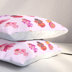 Flower goldfish - bright Pillow Sham Gallery Image 3