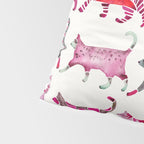 Cat Collection - Magenta Palette Pillow Sham Gallery Image 4
