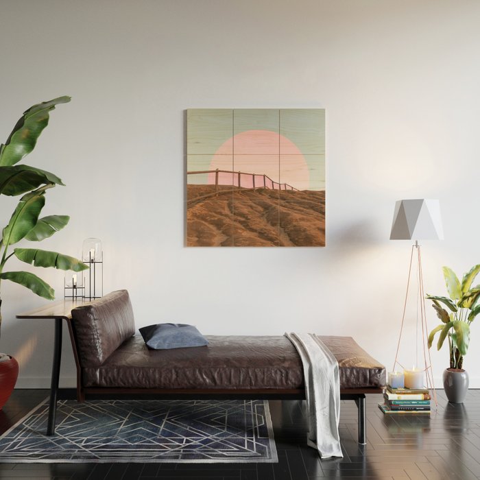 "cotton candy skies" Wood Wall Art Gallery Image 2