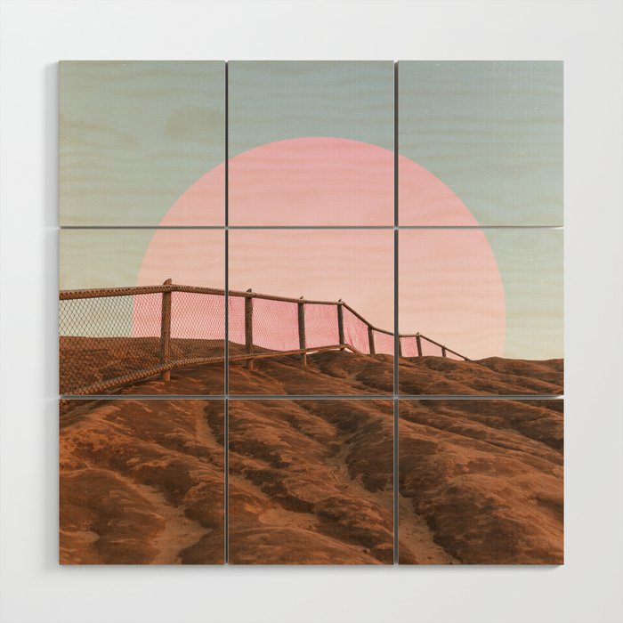 "cotton candy skies" Wood Wall Art Gallery Image 1
