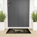 White Horse Bourbon Whiskey Kentucky USA Welcome Mat Gallery Image 3